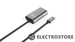 Unitek Przedłużacz aktywny USB Typ-C 3.1, 5m, M/F; U305A