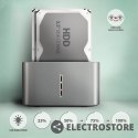 AXAGON ADSA-DC Stacja dokująca USB 3.2 Gen 1 - 2x SATA 6G 2.5"/3.5" SSD/HDD