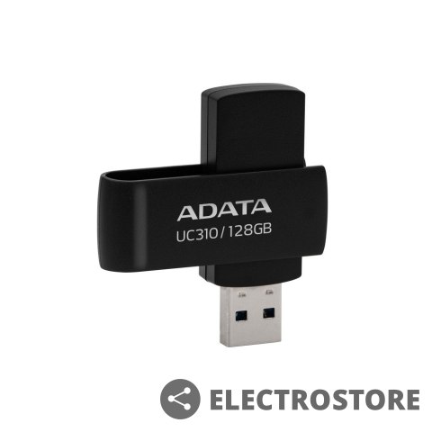 Adata Pendrive UC310 128GB USB3.2 czarny Adata Pendrive UC310 128GB USB3.2 czarny