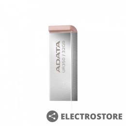 Adata Pendrive UR350 32GB USB3.2 Gen1 Metal brązowy