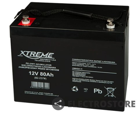 BLOW Akumulator żelowy 12V 80Ah XTREME