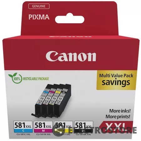 Canon Multipack CLI-581XXL BK/C/M/Y 1998C007