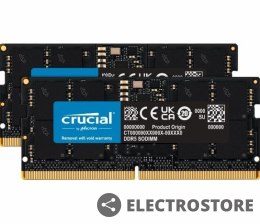 Crucial Pamięć do notebooka DDR5 SODIMM 64GB(2*32) /5600 CL46 (16Gbit)