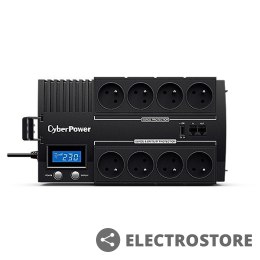 CyberPower Zasilacz awaryjny UPS BR700ELCD-FR 700VA/420W AVR/LCD/8xFR/1xUSB/RJ11/RJ45