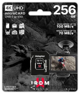 GOODRAM Karta microSD IRDM 256GB UHS-I U3 adapter