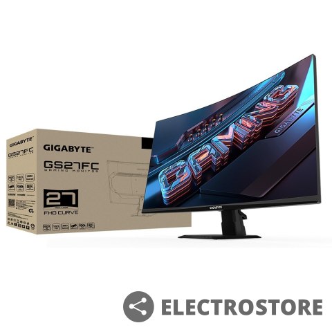 Gigabyte Monitor 27 cali GS27FC GAMING Gigabyte Monitor 27 cali GS27FC GAMING