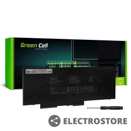 Green Cell Bateria 93FTF GJKNX 7,6V 6200mAh do Dell Latitude 5290 5490 5580