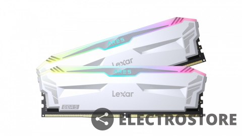 Lexar Pamięć DDR5 ARES RGB Gaming 32GB(2*16GB)/6400 biała