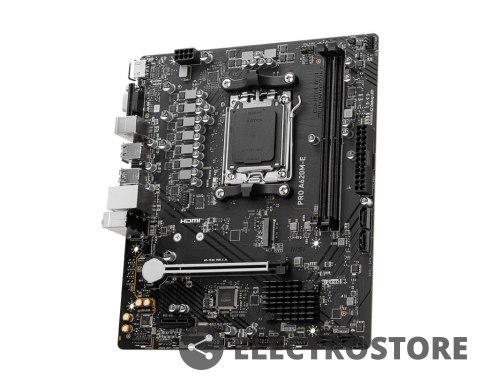 MSI Płyta główna PRO A620M-E AM5 2DDR5 HDMI/M2 mATX MSI Płyta główna PRO A620M-E AM5 2DDR5 HDMI/M2 mATX