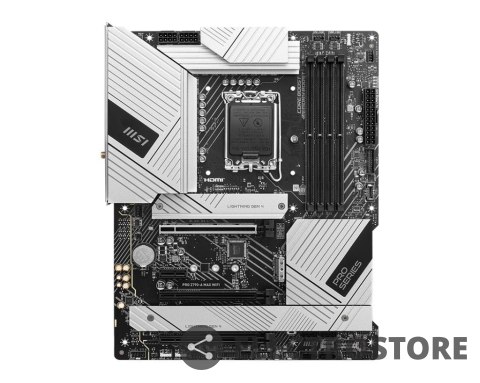 MSI Płyta główna PRO Z790-A MAX WIFI s1700 4DDR5 HDMI/DP ATX MSI Płyta główna PRO Z790-A MAX WIFI s1700 4DDR5 HDMI/DP ATX