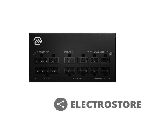 MSI Zasilacz MAG A650GL 650W 80PLUS GOLD F.MODULAR MSI Zasilacz MAG A650GL 650W 80PLUS GOLD F.MODULAR