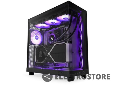 NZXT Obudowa H6 Flow RGB z oknem Czarna