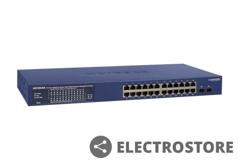 Netgear Przełącznik Smart GS724TP Switch Smart 24xGE PoE 2xSFP