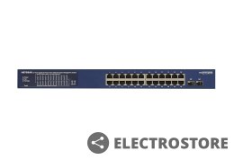 Netgear Przełącznik Smart GS724TP Switch Smart 24xGE PoE 2xSFP