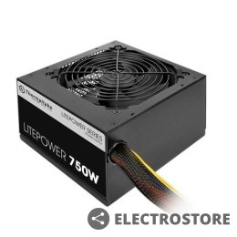 Thermaltake Zasilacz - Litepower II Black 750W (Active PFC, 2xPEG, 120mm, Single Rail)