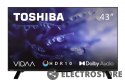 Toshiba Telewizor LED 43 cale 43LV2E63DG