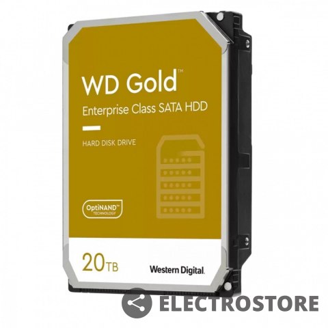 Western Digital Dysk twardy WD GOLD Enterprise 20TB 3,5 SATA 512MB 7200rpm