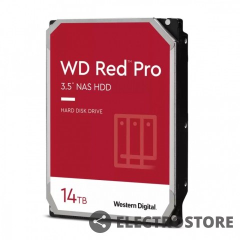 Western Digital Dysk twardy WD Red Pro 14TB 3,5 512MB SATAIII/7200rpm