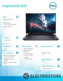 Dell Notebook Inspiron G16 7630 Win11Pro i9-13900HX/32GB/1TB SSD/16.0 QHD+/GeForce RTX 4070/Cam & Mic/WLAN + BT/Backlit Kb/6 Cell/3Y 