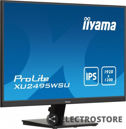 IIYAMA Monitor 24 cale XU2495WSU-B7 IPS,16:10,300cd,4ms,HDMI,DP,3xUSB(3.2), 1xUSB-c,2x2W,FlickerFree IIYAMA Monitor 24 cale XU2495WSU-B7 IPS,16:10,300cd,4ms,HDMI,DP,3xUSB(3.2), 1xUSB-c,2x2W,FlickerFree