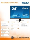 IIYAMA Monitor 24 cale XU2495WSU-B7 IPS,16:10,300cd,4ms,HDMI,DP,3xUSB(3.2), 1xUSB-c,2x2W,FlickerFree