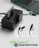 IcyBox Stacja dokująca IB-2924MSCL-C31 Docking & CloneStation 1x 2,5"/3,5" do 1x M.2 NVMe & M.2 NVMe do M.2 NVMe