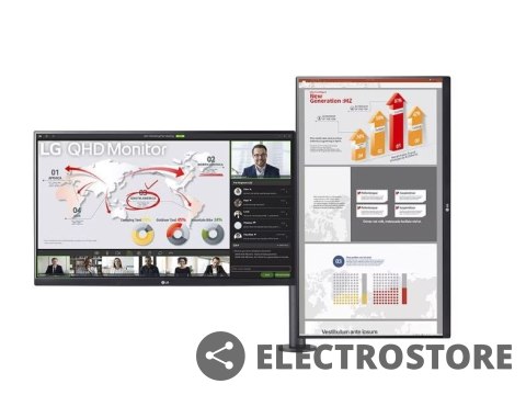 LG Electronics Monitor 27QP88DP-BS 27 cali QHD Ergo Dual LG Electronics Monitor 27QP88DP-BS 27 cali QHD Ergo Dual