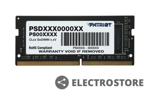 Patriot Pamięć do notebooka DDR4 Signature 8GB/2666 CL19