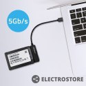 Qoltec Adapter SATA | Przejściówka na dysk SSD HDD 2.5" | USB 3.0 | Super speed 5Gb/s | 2TB