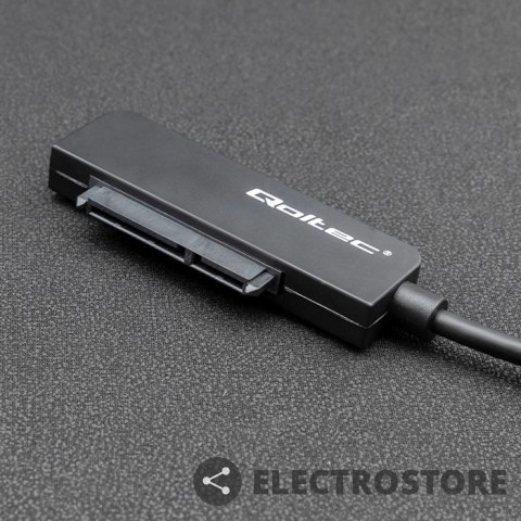 Qoltec Adapter SATA | Przejściówka na dysk SSD HDD 2.5" | USB 3.0 | Super speed 5Gb/s | 2TB Qoltec Adapter SATA | Przejściówka na dysk SSD HDD 2.5" | USB 3.0 | Super speed 5Gb/s | 2TB