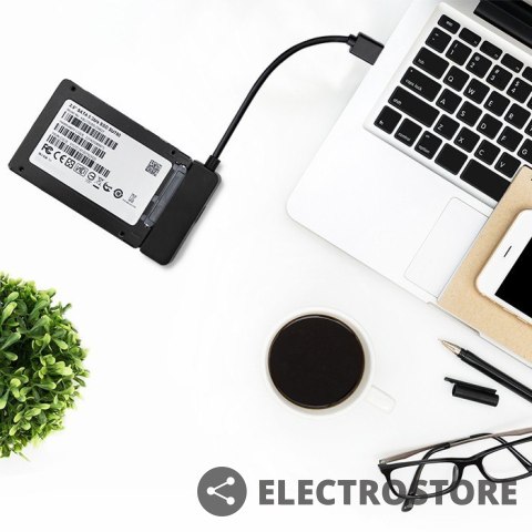 Qoltec Adapter SATA | Przejściówka na dysk SSD HDD 2.5" | USB 3.0 | Super speed 5Gb/s | 2TB Qoltec Adapter SATA | Przejściówka na dysk SSD HDD 2.5" | USB 3.0 | Super speed 5Gb/s | 2TB