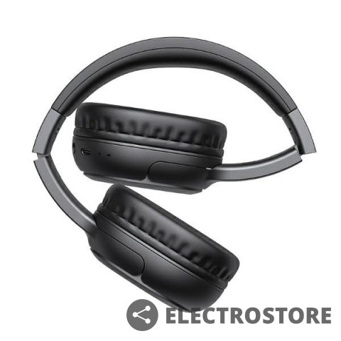USAMS Słuchawki Bluetooth 5.3 nauszne Yun Series YG23 Czarne USAMS Słuchawki Bluetooth 5.3 nauszne Yun Series YG23 Czarne