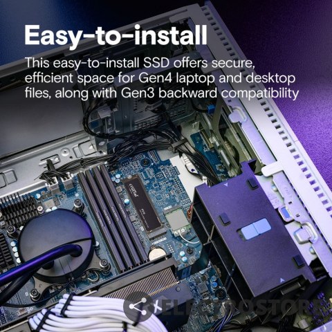 Crucial Dysk SSD P310 2TB M.2 NVMe PCIe 4.0 2280 7100/6000 Crucial Dysk SSD P310 2TB M.2 NVMe PCIe 4.0 2280 7100/6000