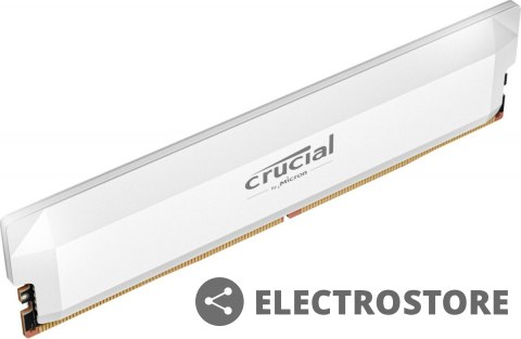 Crucial Pamięć DDR5 Pro OC 32/6400(2*16GB) CL38 biała Crucial Pamięć DDR5 Pro OC 32/6400(2*16GB) CL38 biała
