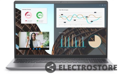 Dell Notebook Vostro 15 (3530) Win11Pro i5-1335U/16GB/512GB SSD/15.6 FHD/Intel Iris Xe/FgrPr/Cam & Mic/WLAN + BT/Backlit Kb/3 Cell/3Y