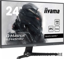 IIYAMA Monitor 23,8 cala G2445HSU-B2 IPS, FHD, 100Hz, 1ms, 2xUSB, 300cd