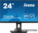 IIYAMA Monitor 24 cale XUB2497HSU-B2 IPS, HDMI, DP, 2x2W, 2xUSB, Pivot, HAS(150mm)