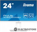 IIYAMA Monitor 24 cale XUB2497HSU-W2 IPS, HDMI, DP, 2x2W, 2xUSB, Pivot, HAS(150mm) /5y/