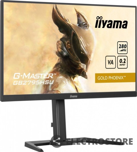 IIYAMA Monitor 27 cali GB2795HSU-B1 0.2ms, VA, DP, HDMI, 280Hz IIYAMA Monitor 27 cali GB2795HSU-B1 0.2ms, VA, DP, HDMI, 280Hz