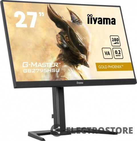 IIYAMA Monitor 27 cali GB2795HSU-B1 0.2ms, VA, DP, HDMI, 280Hz IIYAMA Monitor 27 cali GB2795HSU-B1 0.2ms, VA, DP, HDMI, 280Hz