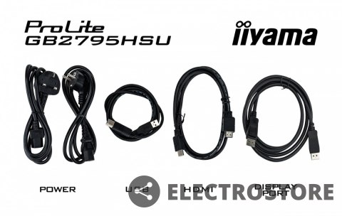 IIYAMA Monitor 27 cali GB2795HSU-B1 0.2ms, VA, DP, HDMI, 280Hz IIYAMA Monitor 27 cali GB2795HSU-B1 0.2ms, VA, DP, HDMI, 280Hz