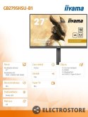 IIYAMA Monitor 27 cali GB2795HSU-B1 0.2ms, VA, DP, HDMI, 280Hz