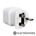 Savio Adapter podróżny, gniazdo EU - wtyk UK AP-04