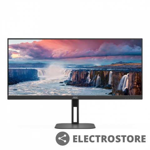 AOC Monitor U34V5C 34 cale VA 100Hz HDMI DP USB-C HAS