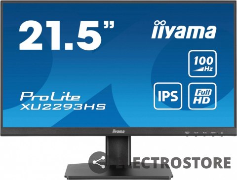 IIYAMA Monitor 21,5 cala XU2293HS-B6 IPS/HDMI/DP/SLIM/2x1W