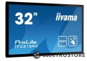 IIYAMA Monitor dotykowy 32 cale TF3215MC-B2 POJ.30PKT.VA.VGA.HDMI.DP.500cd/m2.3000:1/8ms.24/7.7H.IP65(front).PION/POZIOM.200x200mm(vesa