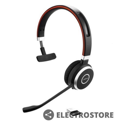Jabra Słuchawki Evolve 65 TE Link 390a UC Mono Jabra Słuchawki Evolve 65 TE Link 390a UC Mono