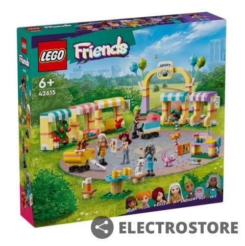 LEGO Klocki Friends 42615 Dzień Adopcji Zwierząt