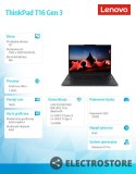 Lenovo Notebook ThinkPad T16 G3 21MN007XPB W11Pro Ultra 5 125U/16GB/512GB/INT/16.0 WUXGA/Black/3YRS Premier Support + CO2 Offset