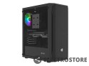 Natec Obudowa Fury Shobo SH4 RGB Midi Tower z oknem Czarna